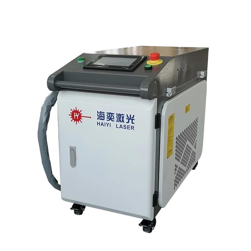 Portable Manual Metal Steel Mold Removal Painting/Oxide 1000W 1500W Laser Cleaning Machine Price Laser Rust Removal for Sale