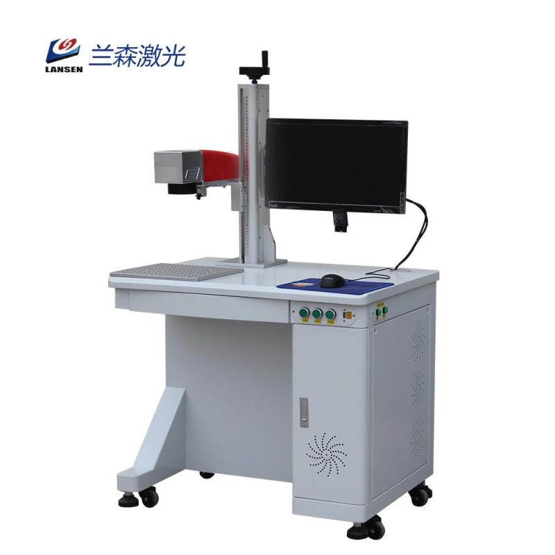Jpt 30W Mopa Laser Marker Equipment Aluminum Marking White