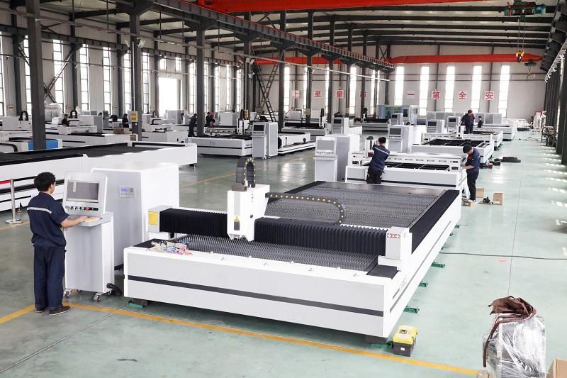 3kw CNC Fiber Laser Cutting Machine for 12mm Iron Aluminum Steel Cutting