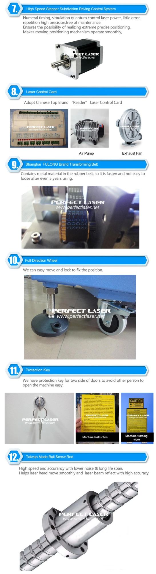 50W 60W CO2 Laser Engraving Machine for Acrylic/Wood/Plastic
