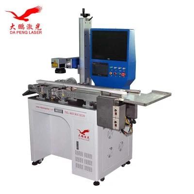 Double Line Automatic Laser Marking Machine
