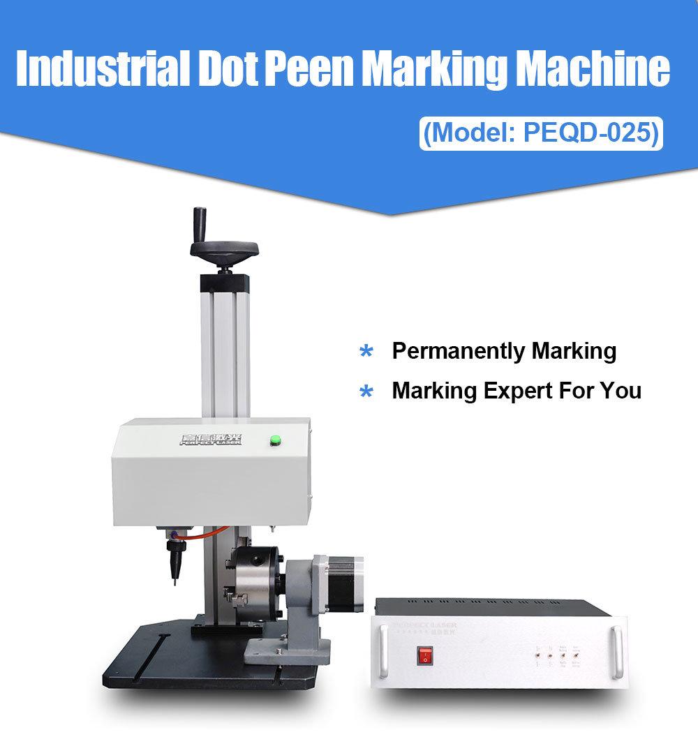 Rotary Pneumatic Marking Machine for Stainless Steel Copper Brass Aluminum