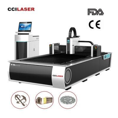 1530 Economical 1000W Fiber Laser Cutting Machine for Metal Sheet