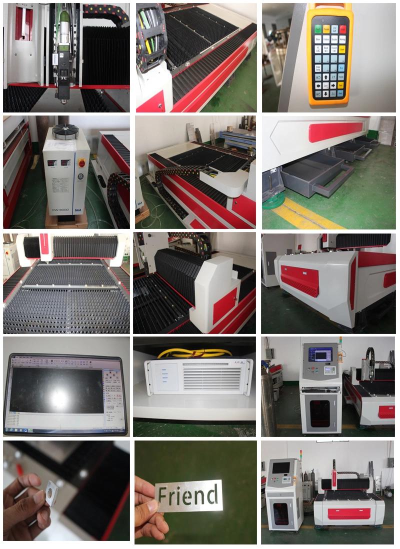 Low Power 500W Carbon Aluminum Fiber Laser Cutting Machine for Sale