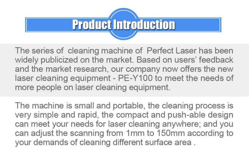 Perfect Laser-100W 200W 500 Watts Portable Handheld Metal/Stainless Steel/Aluminum/Brass/Copper Laser Rust Removal Cleaner Cleaning Machine Price