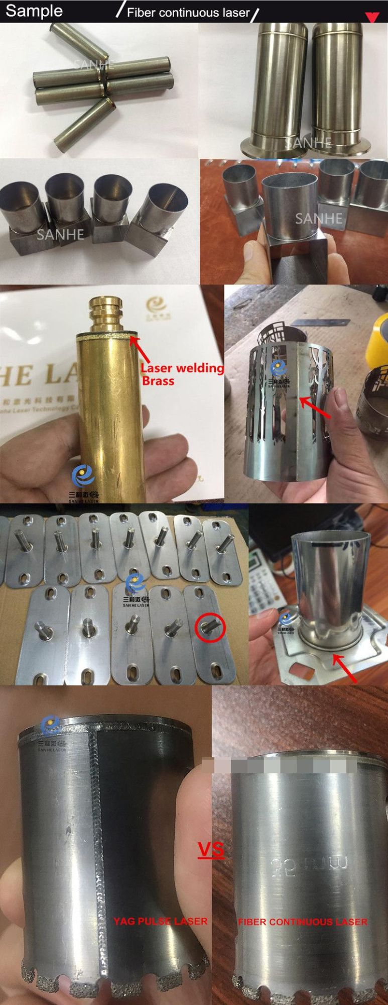 Customized 6 Axis Fiber Laser Welding Machine for Stainless Steel and Titanium Teapot