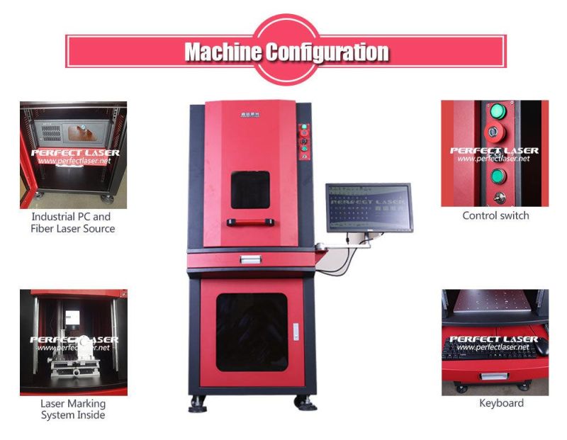 3D Curved Surface 20W Fiber Laser Marking Machine