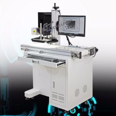 Vision Location Automatically Position Laser Branding Machine for Number Name Plate Bottle Phone Case Small Component