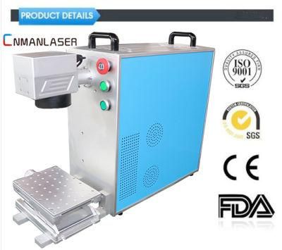 10W 20W 30W Portable Fiber Laser Engraver for Metal Acrylic Leather