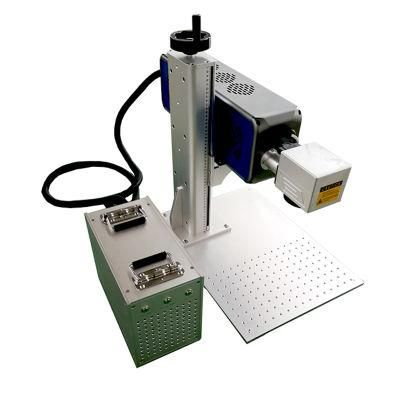 Portable Mini Tabletop CO2 Galvo RF Laser Printer Plastic Wood Laser Engraving Marking Machine