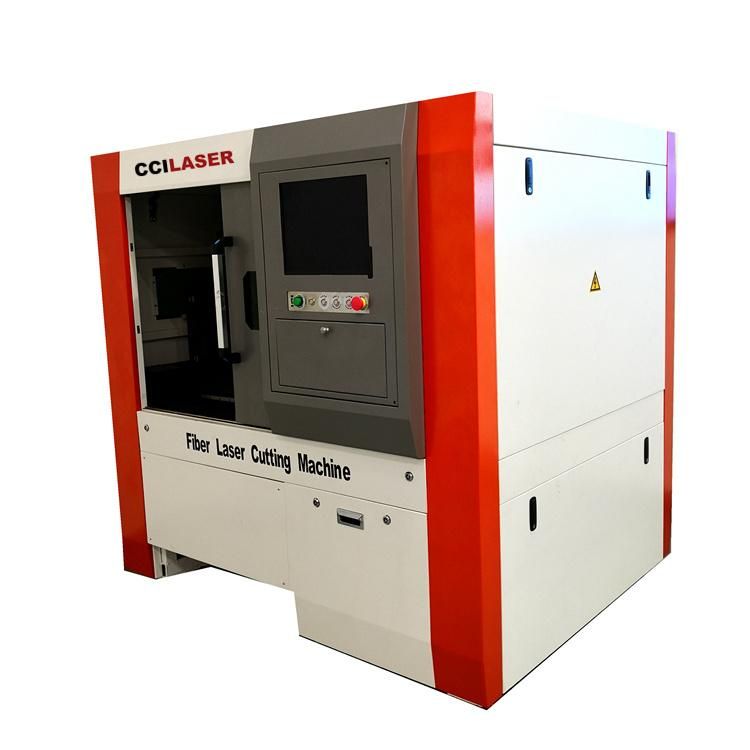 Small 600*400mm 1000W Mini Fiber Laser Cutting Machine for Copper Steel Cutting