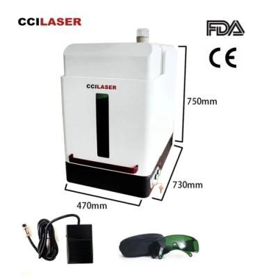 2020 Agent Price Raycus Laser 20W 30W 50W Mask Portable Mini Fiber Laser Marking Machine of Ccilaser