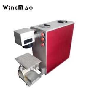 Factory Supplier Portable Mini Fiber Laser Machine, Laser Marking Machine Fiber for Bamboo, Stainless