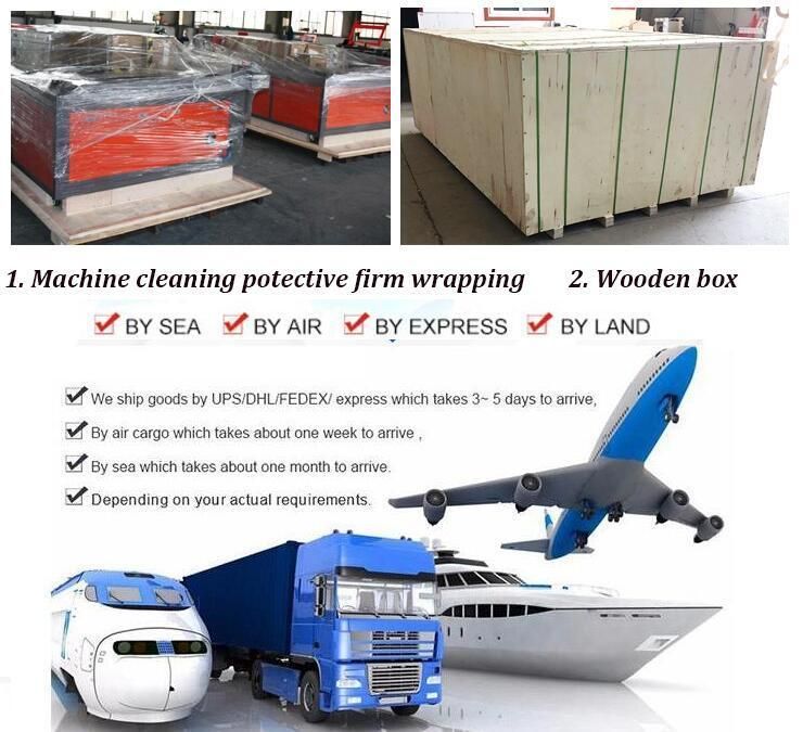 High Precision Acrylic Metal Wood 150W CO2 Laser Cutting Machine