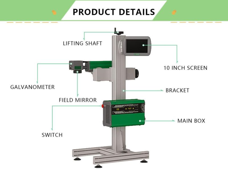 20W 30W Fiber Laser Marking Machine