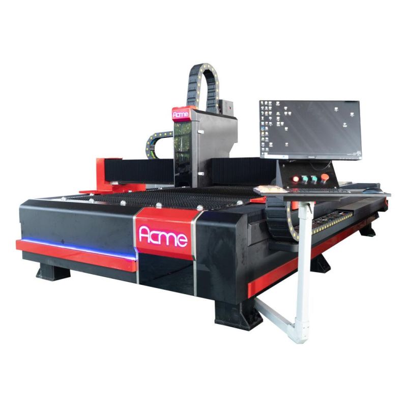 750W 1kw 1.5W 2kw High Qaulity 2- Year Warranty Sheet Metal Stainless Steel Aluminum Copper Mild Carbon Steel Fiber Laser Cutting Machine