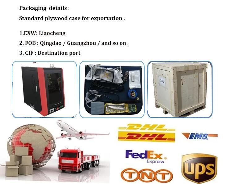 20W 30W CNC Mini Enclosed Laser Marking Machine with Cover