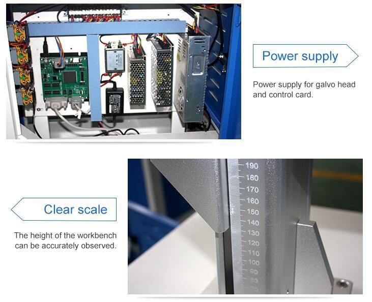 Desktop Cylinder Engraving Laser Marking Machine with Rotary Devices