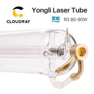 Cloudray Cl72 Yongli 80W 100W 130W 140W CO2 Laser Tube Model R3 R5 R7 R9