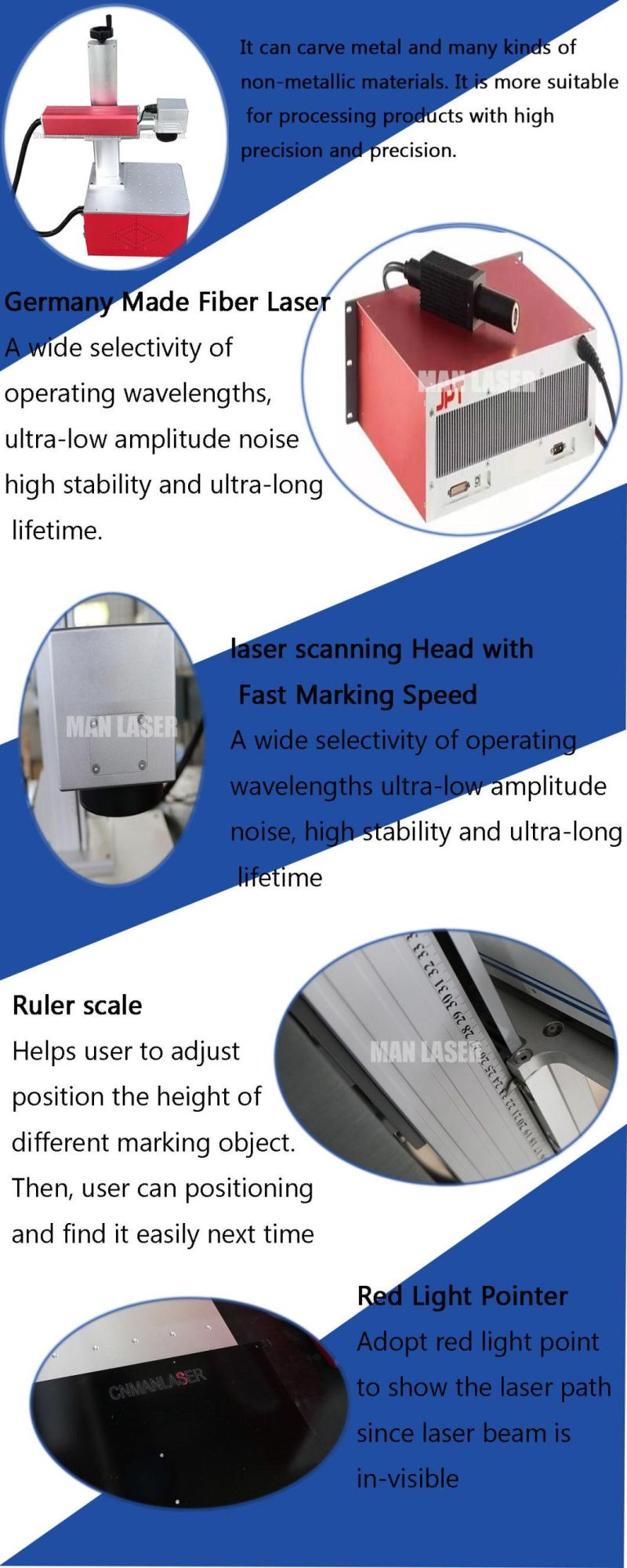 Mopa Portable Optical Fiber Laser Marking Machine for Mark Mobile Phone Protection Shell Lettering Price