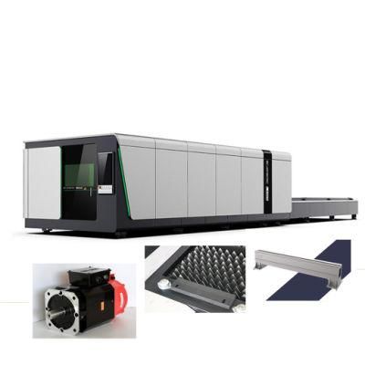 High Power Laser Cutting Machine CNC Fiber Laser Engraving Machine for Hardware Precision Machinery Metal Plate Cutting