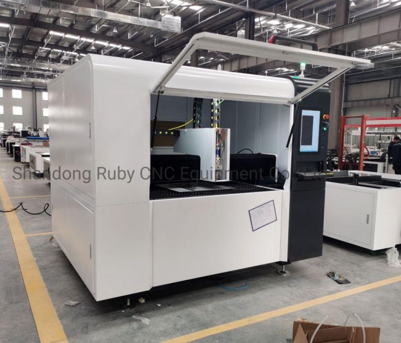 1000W Metal Laser Cutter for Stainless Carbon Steel Aluminum RF1309