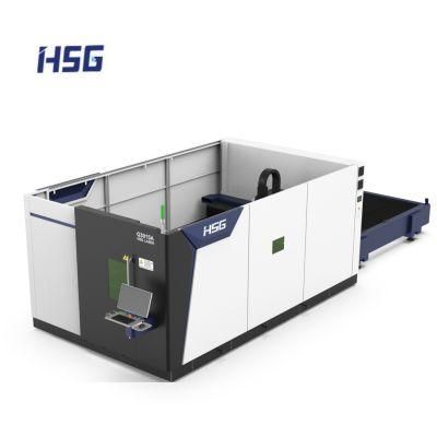 6000W Double Exchange Platforms Laser Cutting Machine for Ss Sheet