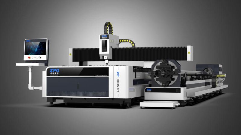 Zpg Fiber Laser Cutting Machine for Pipe and Sheet/CNC Machine/Laser Cutting/Small Desktop Laser Cutting Machines