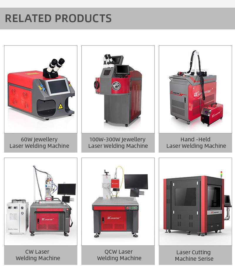 50W Fiber Qcw Laser Welding Machine for Sale