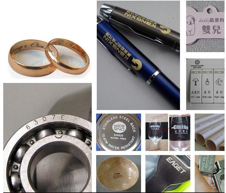 Ear Tag Vin Number Desktop Fiber Laser Marking Machine Price