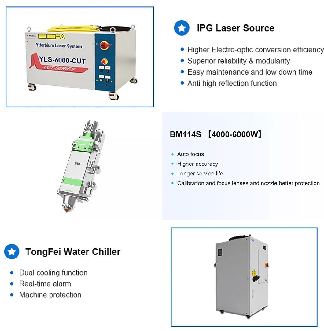Pipe Laser Cutting Machine for Cutting Square Tube