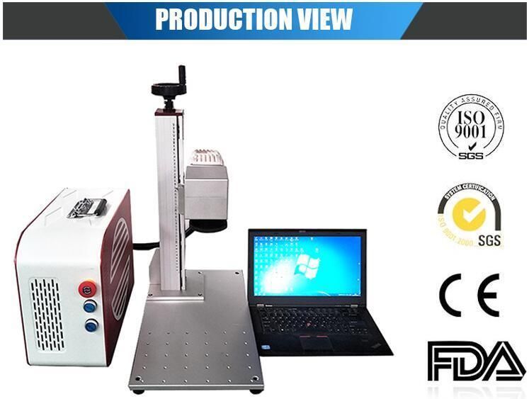 CNC Economical Table Fiber Laser Marker Marking Machine for Metal