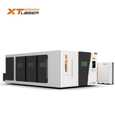 High Speed 6kw Fiber Laser Cutting Machine for Metal Plate and Pipe