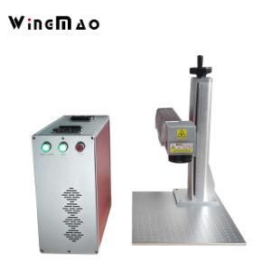 Yongmao Fiber Laser Marking Machine 30W Grabador Laser Metal Laser Engraving Machine Fiber for Brass with Rotary Attachment