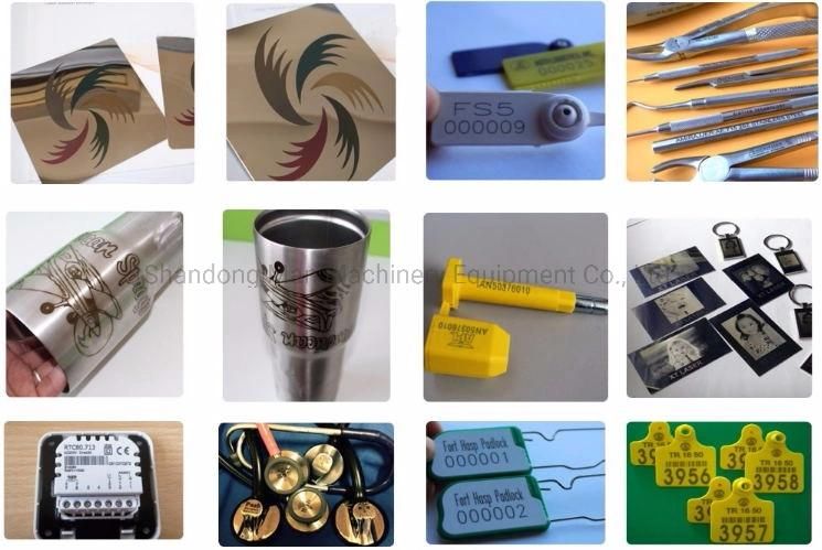 Davi CO2 Laser Carving Marking Machine for Leather PU Wood
