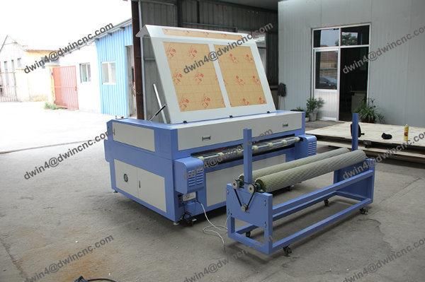 Auto Feeding CO2 Fabric Wood Leather Laser Cutting Machine Price