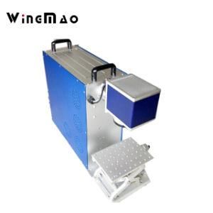 Metal, Watches, Camera, Auto Parts, Buckles Portable Marking Machine 20W/ Fiber Laser Marking Machine