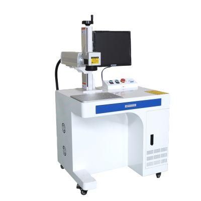 Desktop 3D Fiber UV Laser Marking Machine Laser Engraver 30W 50W 80W 100W Low Price for Plastic Acrylic Metal Gold