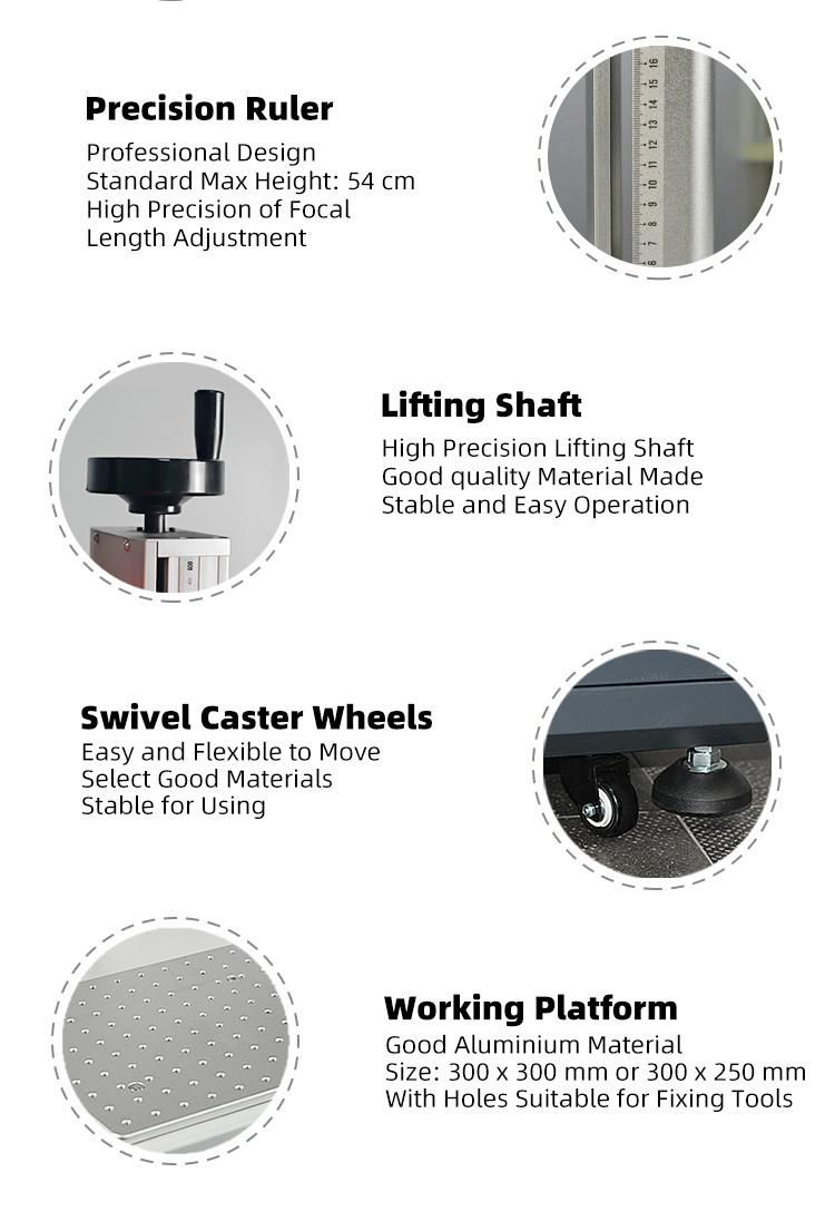 30W Laser Marking Engraving Machine for Cutting Metal