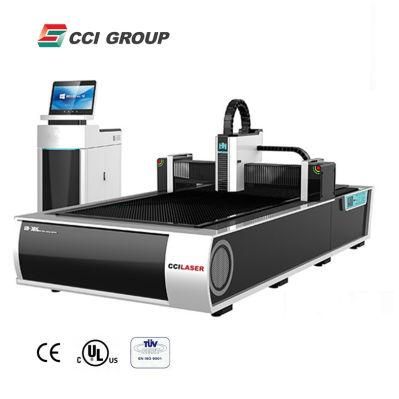 China Factory Price 1kw 1.5kw Metal Stainless Carbon Sheet Fiber Laser Cutting Machine