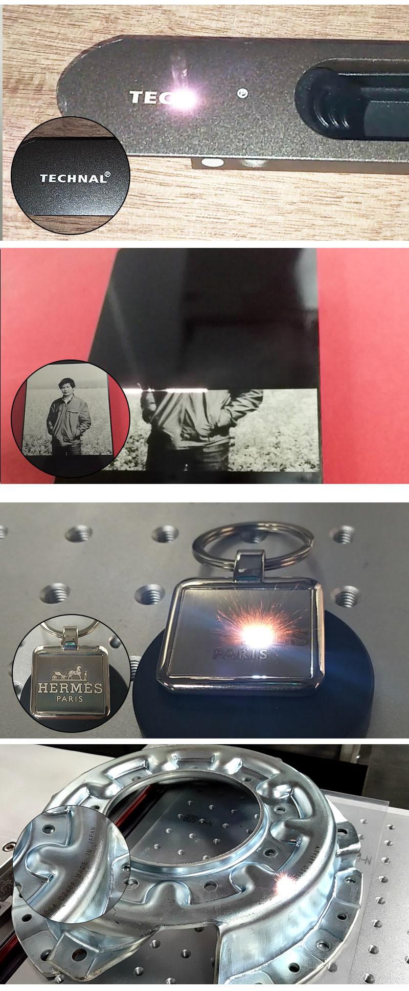 High Quality Fiber Rotating Laser Marking Machine Gobo