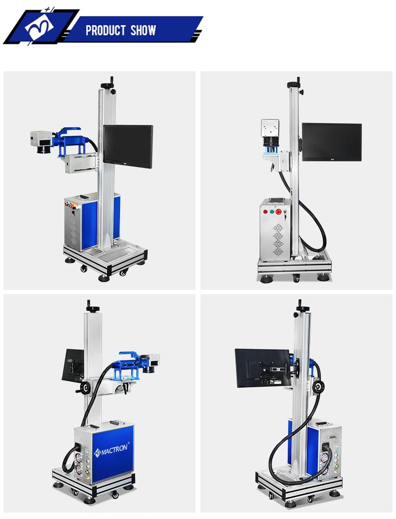 Portable Laser Engraving Machine CNC Metal Laser Printer for Plastic Bottle/Aluminium Stainless Steel/PVC Pipesl