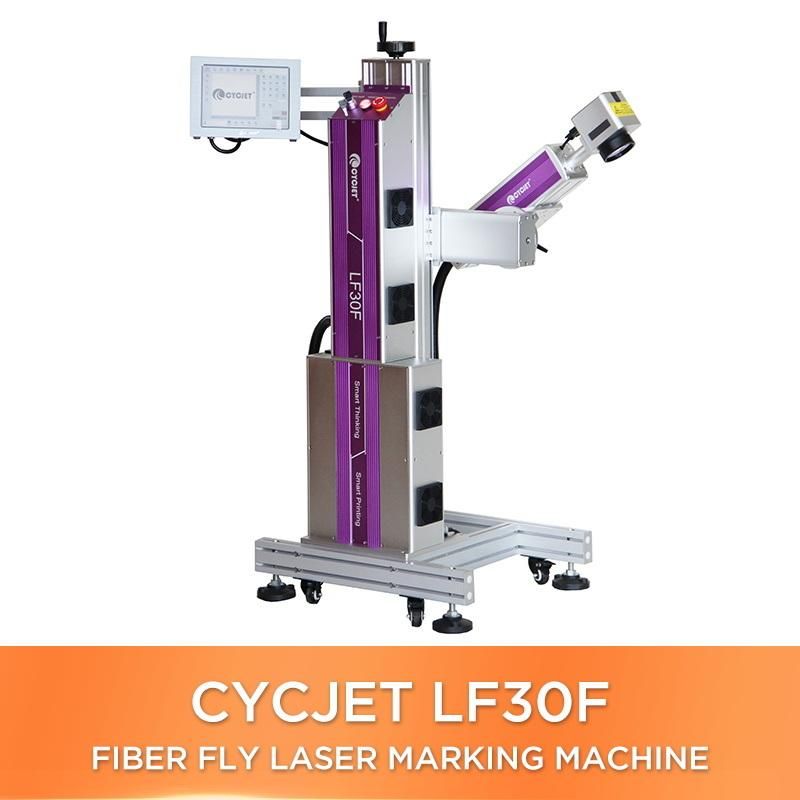 Cycjet Lf30f High Speed Laser Marking Machine for Plastic Pipes