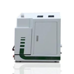 Fully Enclosed Laser Marking Machine White Custom Small Metal Portable Desktop Fiber Laser Marking Machine