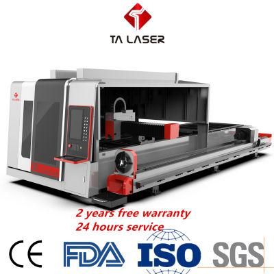 Esclusiva Macchina Da Taglio Laser a Fibra Completamente Chiusa Per Fogli E Tubi