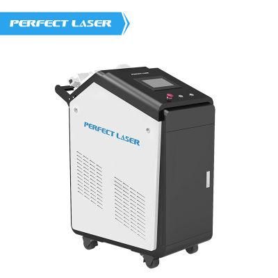 Perfect Laser-Portable 100W Metal Iron Carbon Steel Aluminum Laser Rust Removal Cleaning Machine