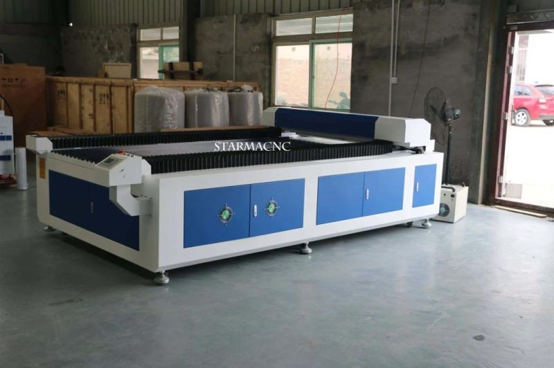 China 180W 220W 300W 500W for Wood Acrylic Steel Hybrid CO2 Laser Cutter Cutting Machine