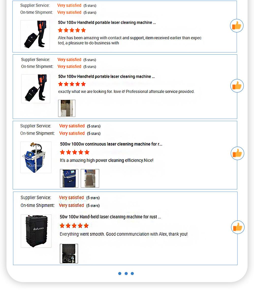 New Product Portable Handheld Laser Cleaner 1000W Laser Rust Removal with Raycus Max Jpt Laser Source Laser Cleaning Machine Portable
