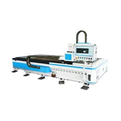 1000W 2000W 4000W 6000W Metal Sheet Plate or Circle Ellipse and Square Tube Pipe CNC Fiber Laser Cutting Machine