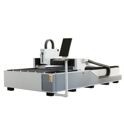 Fiber Laser Metal Pipe Cutting Machine CNC 1500*3000mm Cutting Area 1000W 1500W 2000W 3000W with Water Chiller